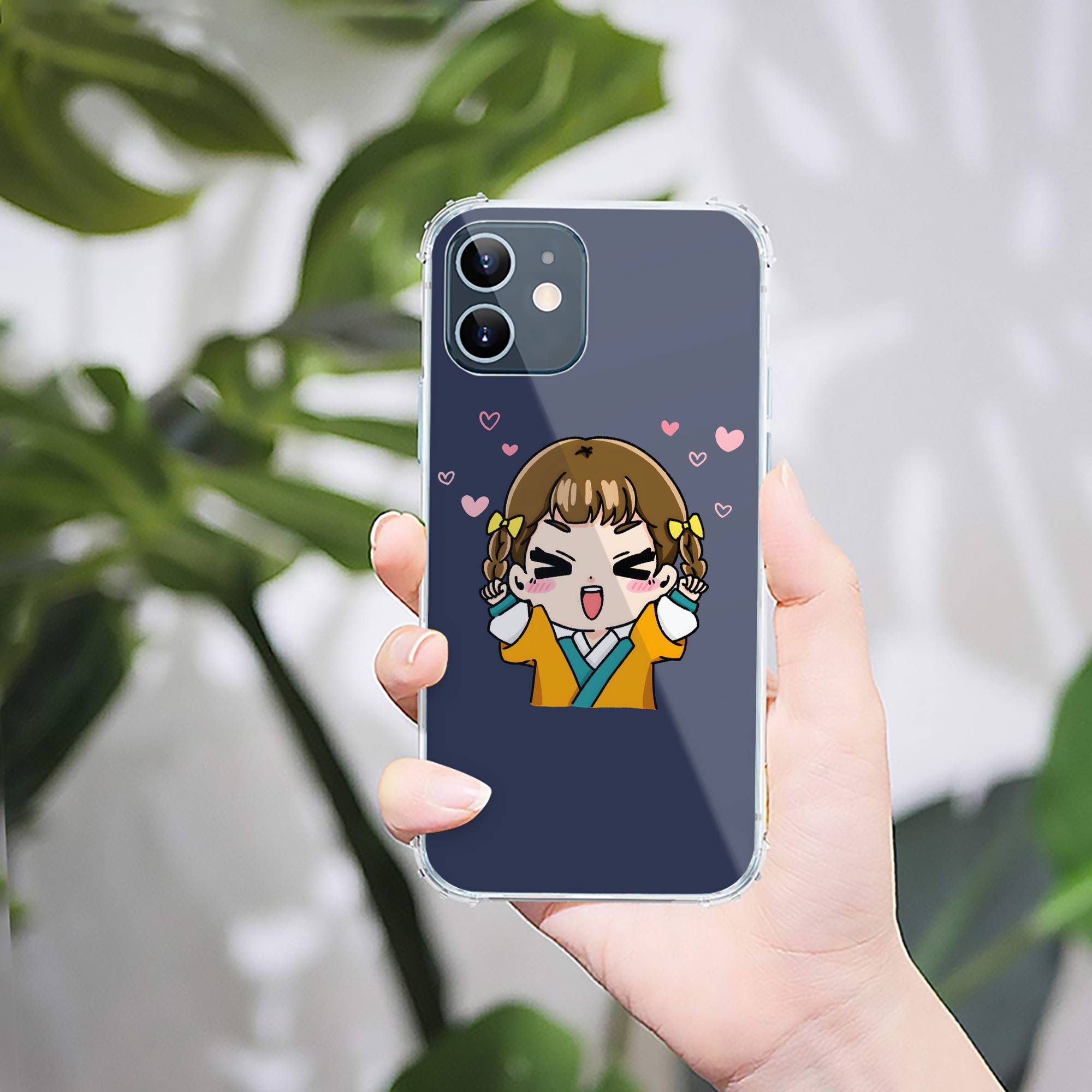 （画像用） 薬屋のひとりごと The Apothecary Diaries 【iPhone 12シリーズ対応】透明スマホケース（クリアソフトケース）